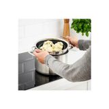 IKEA KALİTELİ Kuplu Süzgeç Çap 24 Cm İkea 5 Lt. Makarna Süzgeci Ve Buharda Pişirici Olarak Kullanılabilir