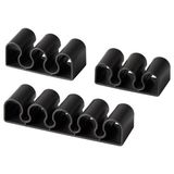 IKEA KALKSTUFF kablo tutucu koyu gri - 30555705