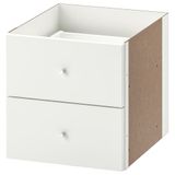 IKEA Kallax Beyaz 33x33 cm Şişe Ünitesi