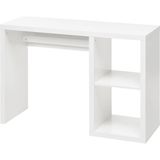 Ikea Kallax Çalışma Masası Beyaz 77 x 60 x 147 cm Kitaplıklı Depolamalı Ayarlanabilir - Genişlik: 111 cm Derinlik: 39 cm Yükseklik: 77 cm