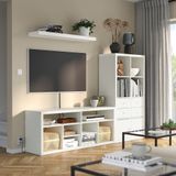 IKEA KALLAX tv ünitesi beyaz - 09552172