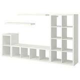 IKEA KALLAX/LACK tv ünitesi beyaz - 89398676