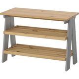 IKEA Kallsö Bank ve Ayakkabılık Gri 80 x 38 x 56 cm