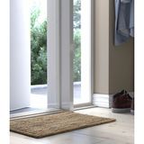 IKEA Kapı Önü Paspası 60 x 40 cm Jüt Örgü Paspas Kaymaz Taban Natürel - Naturel