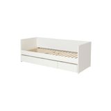 IKEA karyola çekmeceli divan, beyaz, 80x200 cm, Nevresim seti ve yatak ayrı satılır.