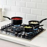 Ikea Kavalkad Siyah 3'lü Teflon Sos Tenceresi
