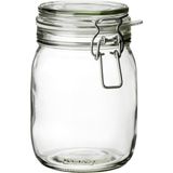 IKEA Kavanoz Hava Geçirmez Kilitli Kapağa Sahiptir Contalı Aroma Koruyucu 1 Lt 17X12 cm