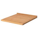 IKEA Kenarlı Kesme Tahtası, Bambu MeridyenDukkan 45x38 cm Kullanışlı Doğrama Tahtası