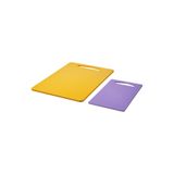 IKEA kesme tahtası , parlak sarı-lila, 2 parça