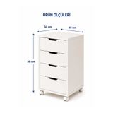 IKEA keson, beyaz, 35x56 cm
