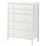 IKEA KILBERGET 5 çekmeceli şifonyer beyaz - 40609915