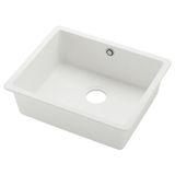 IKEA KILSVIKEN tek gözlü eviye beyaz - 00602992