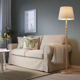 IKEA KINNAHULT yer lambası dişbudak-beyaz - 10559257