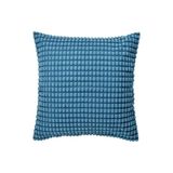 IKEA Kırlent Kılıfı, 65x65 cm, Mavi, Puantiye Temalı, Fermuar Kapaklı