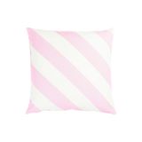 IKEA Kırlent Kılıfı, Pembe-Beyaz Çizgili, 50x50 cm
