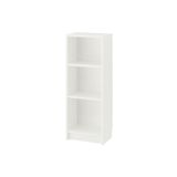 IKEA kitaplık, beyaz, 40x28x106 cm ayarlanabilir raflı
