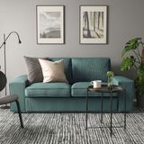 IKEA Kivik Kelinge Gri-Turkuaz 2'li Kanepe