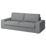 IKEA Kivik Tibbleby Bej-Gri 3'lü Kanepe