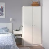 IKEA KLEPPSTAD gardırop beyaz - 80437234