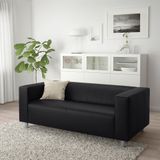 IKEA KLIPPAN 2'li kanepe bomstad siyah - 40399314