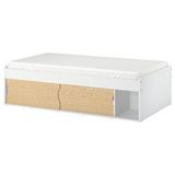 IKEA KLIPPUGGLA/LURÖY tek kişilik karyola beyaz - 19627346