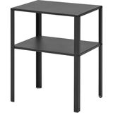 IKEA Knarrevik Komodin Siyah 42X34 cm Yatak Odası Komodini Modern Şık Depolamalı Hafif Pratik Ev Dekoru - 42 x 34 cm