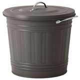 IKEA Knodd Gri 16 lt Çöp Kutusu