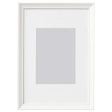 IKEA KNOPPANG beyaz çerçeve beyaz - 50427284