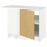 IKEA KNOXHULT köşe alt dolap meşe görünümlü - 30603985