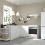 IKEA KNOXHULT köşe mutfak dolabı kombinasyonu beyaz - 09388407