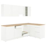 IKEA KNOXHULT köşe mutfak dolabı kombinasyonu dekoratif beyaz - 29581418