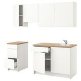 IKEA KNOXHULT mutfak dolabı kombinasyonu beyaz - 08783002