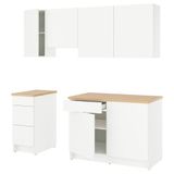 IKEA KNOXHULT mutfak dolabı kombinasyonu beyaz - 39581432