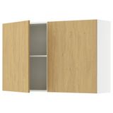 IKEA KNOXHULT mutfak duvar dolabı meşe görünümlü - 60603984
