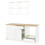 IKEA KNOXHULT/ENHET mutfak dolabı kombinasyonu beyaz - 09614943
