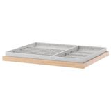 IKEA KOMPLEMENT raylı çekmece ağartılmış meşe görünümlü - 19249487