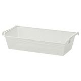 IKEA KOMPLEMENT raylı tel sepet beyaz - 39010989