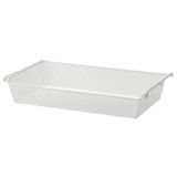 IKEA KOMPLEMENT raylı tel sepet beyaz - 39010994