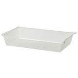IKEA KOMPLEMENT raylı tel sepet beyaz - 99010986