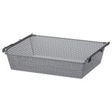 IKEA KOMPLEMENT raylı tel sepet koyu gri - 69010997
