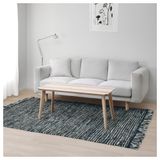 IKEA KÖPENHAMN el dokuması halı koyu gri - 50374558