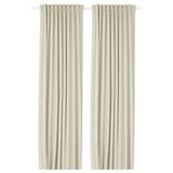 IKEA KORGMOTT karartma perde/2 kanat bej - 50597158