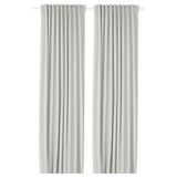 IKEA KORGMOTT karartma perde/2 kanat beyaz - 40597149