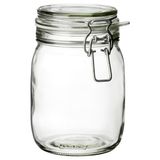 IKEA Korken Cam 1 L Kavanoz