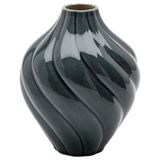 IKEA KORNSPARV seramik vazo gri-mavi - 80637742