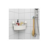 IKEA Köşe Duş Sepeti Rafı Vantuzlu Şampuanlık Sabunluk 30X20X17 Cm