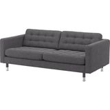 IKEA Koyu Gri Lüks Kanepe - 3'lü Kanepe