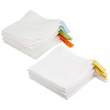 IKEA Krama yıkama bezi, beyaz 10 adet pamuk ağartılmamış 30 x 30 cm