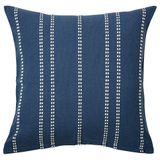 IKEA KRUTBRANNARE Serisi, kırlent kılıfı, 50x50 cm, mavi-kırık beyaz mavi-kırık beyaz #0058a3