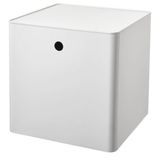 IKEA KUGGIS 32x32x32 cm Beyaz Kapaklı Saklama Kutusu